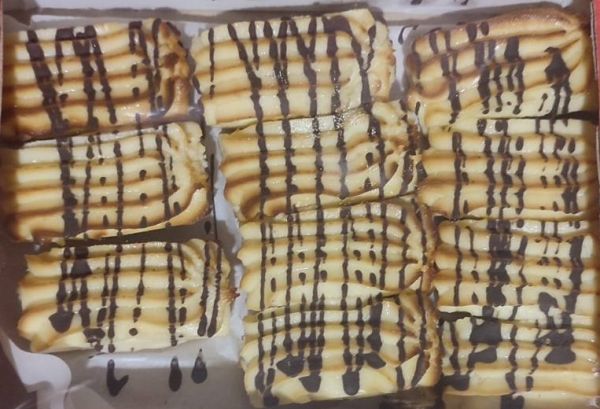 Тістечко сирне Лайм вишня /Делікація