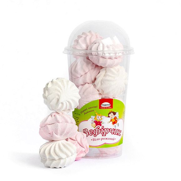 З.В. Зефірчик Біло-рожевий/ТМ Родина